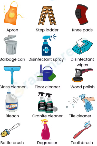 Cleaning materials